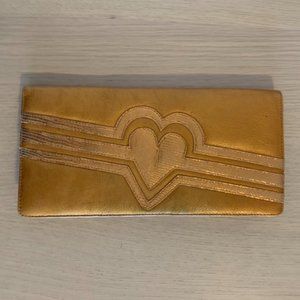 Marc Jacobs Clutch Metallic Orange